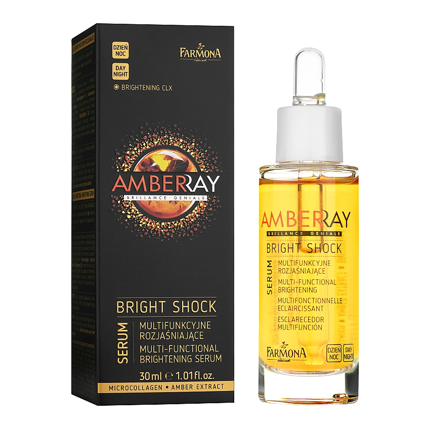 Бурштинова багатофункціональна сироватка Farmona Amberay Serum