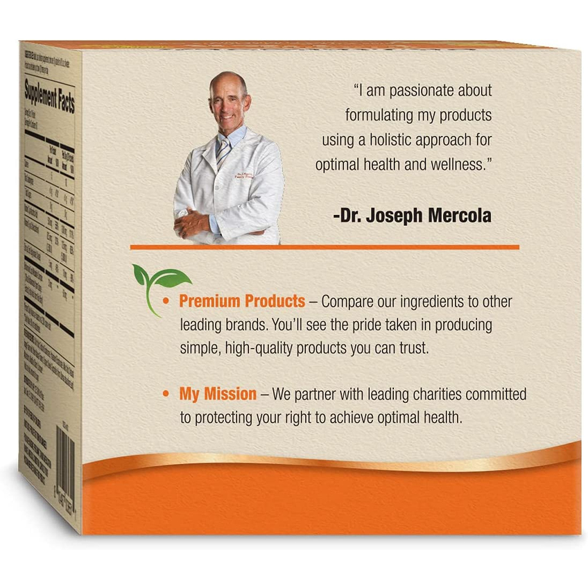 Витамин С + цинк и витамин D3 / Vitamin C + Zinc & Vitamin D3, Dr. Mercola, 60 пакетиков