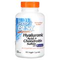 Гиалуроновая кислота и хондроитинсульфат с коллагеном / Hyaluronic Acid + Chondroitin Sulfate with BioCell Collagen, Doctor's Best, 180 вегетарианских капсул
