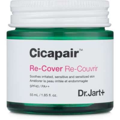 Восстановительный СС-крем-антистресс Dr.Jart+ Cicapair Derma Green Solution Re-Cover SPF40 PA++