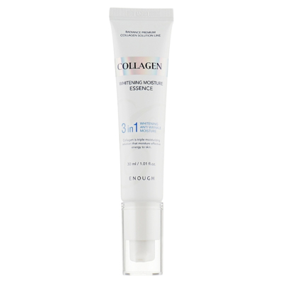 Осветительная эссенция для лица с коллагеном Enough 3in1 Collagen Whitening Essence