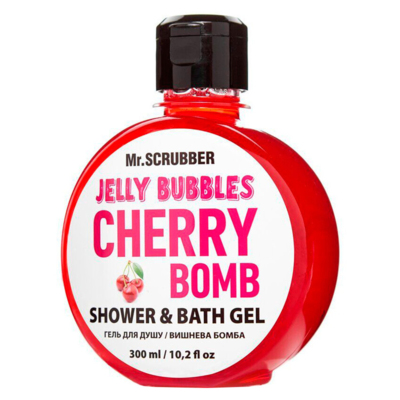 Гель для душа Cherry Bomb Mr.Scrubber Jelly Bubbles Shower & Bath Gel