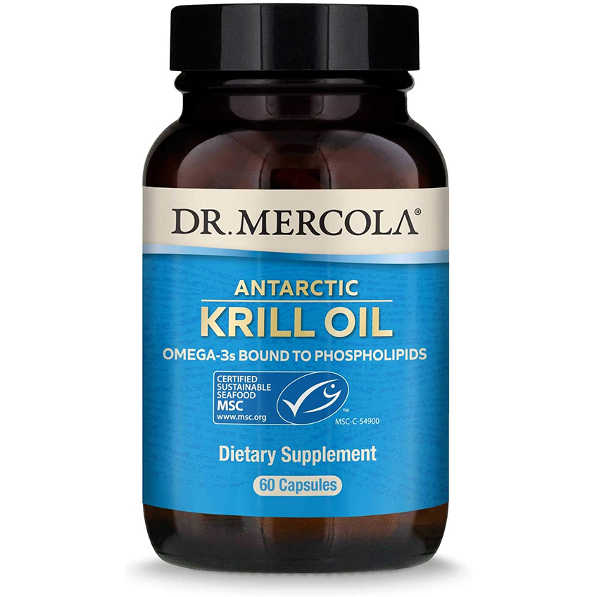 Олія антарктичного криля / Antarctic Krill Oil, Dr. Mercola, 60 капсул