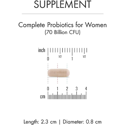 Пробіотики для жінок / Complete Probiotics for Women 70 Billion CFU, Dr. Mercola, 30 капсул