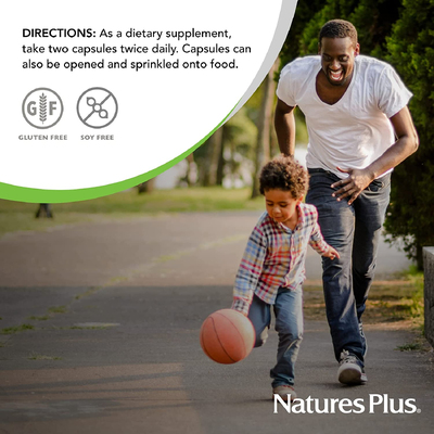 Лецитин із яєчних жовтків / Egg Yolk Lecithin, Nature's Plus, 600 мг, 90 капсул