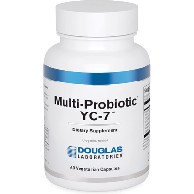 Мультипробіотики для жінок / Multi-Probiotic YC-7, Douglas Laboratories, 60 капсул