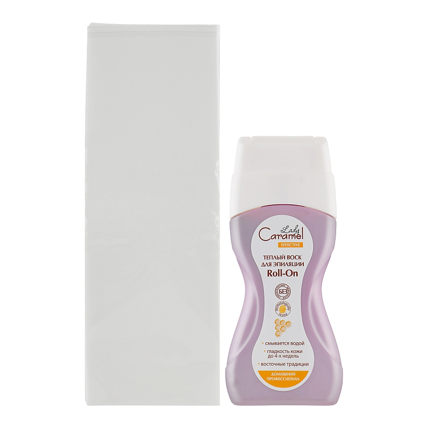 Теплый воск для депиляции Lady Caramel Roll-On
