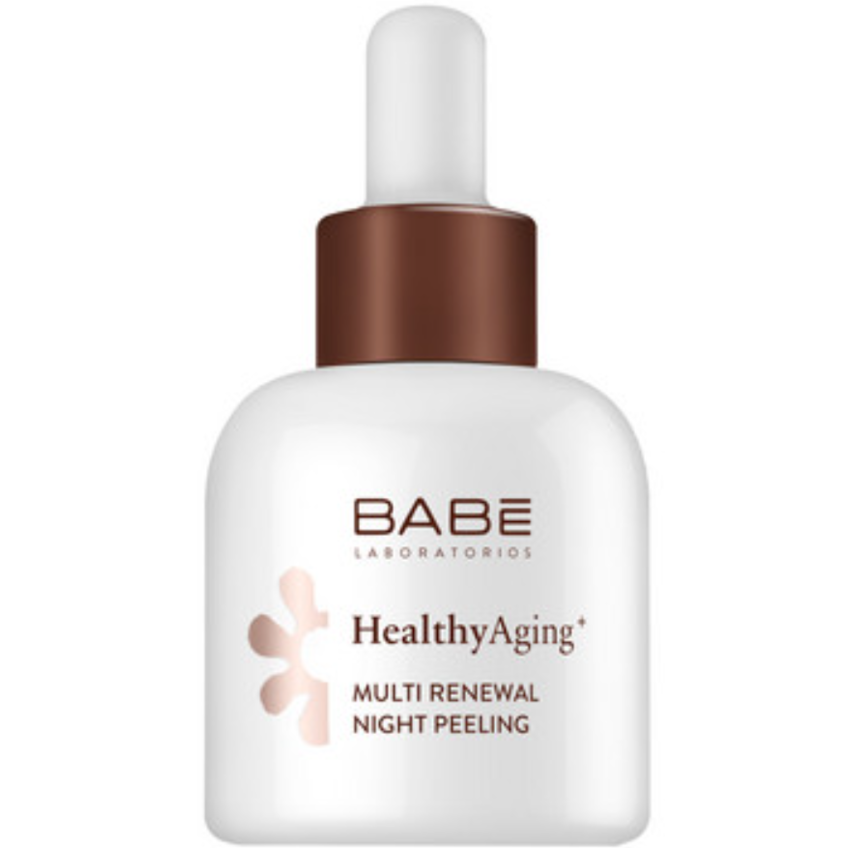 Ночной восстановительный пилинг с АНА кислотами и ретинолом Babe Laboratorios Healthy Aging