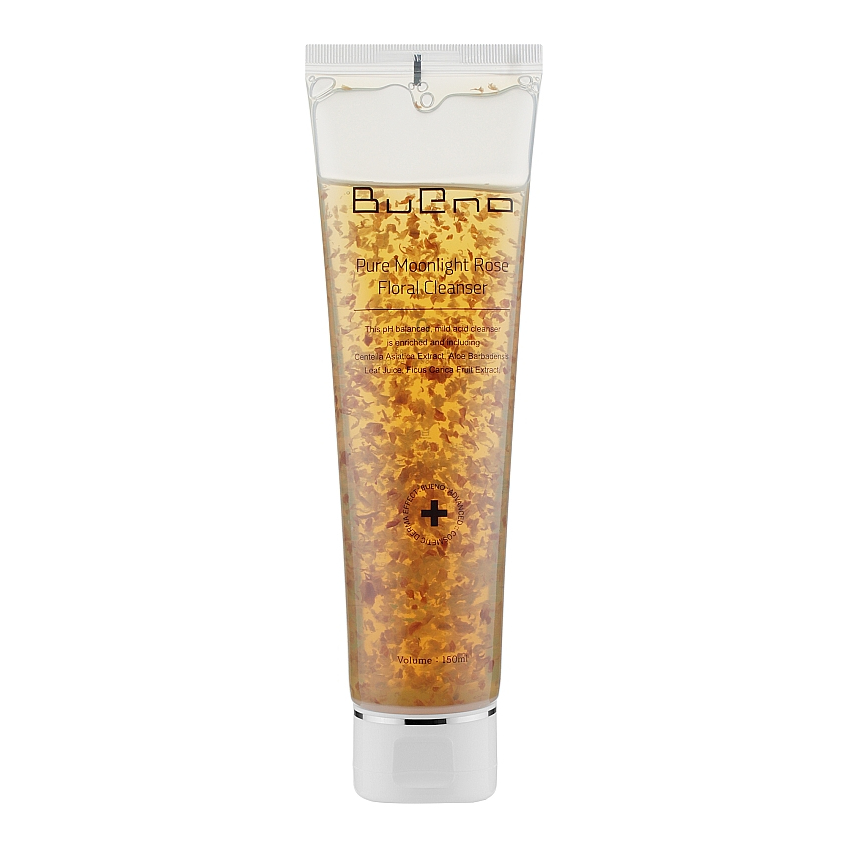 Гель для умывания с лепестками роз Bueno Pure Moonlight Rose Floral Cleanser