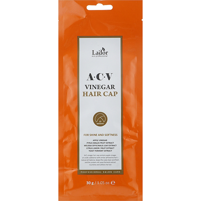 Маска-шапочка для волос с яблочным уксусом La’dor ACV Vinegar Hair Cap