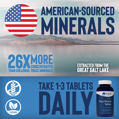 Минерали / ConcenTrace Trace Mineral, Trace Minerals Research, 90 таблеток