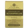 Покращений ацидофільний комплекс пробіотиків 40+ / Advanced 40+ Acidophilus, Solgar, 60 вегетаріанських капсул