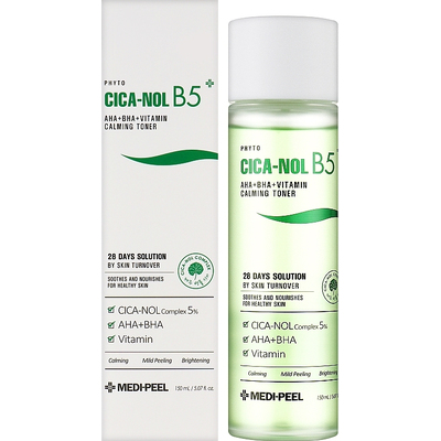 Восстанавливающий тонер против воспалений Medi-Peel Phyto CICA-Nol B5 AHA BHA Vitamin Calming