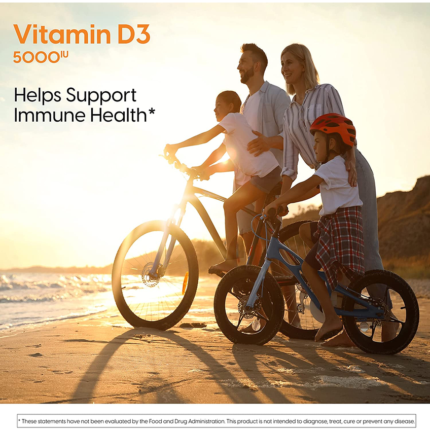 Вітамін D3 / Vitamin D3, Doctor's Best, 125 мкг, 180 капсул