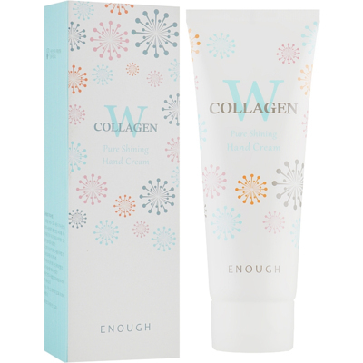 Крем с коллагеном против старения кожи рук Enough W Collagen Pure Shining Hand Cream