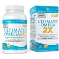 Омега 2X со вкусом лимона / Ultimate Omega 2X, Nordic Naturals, 120 гелевых капсул