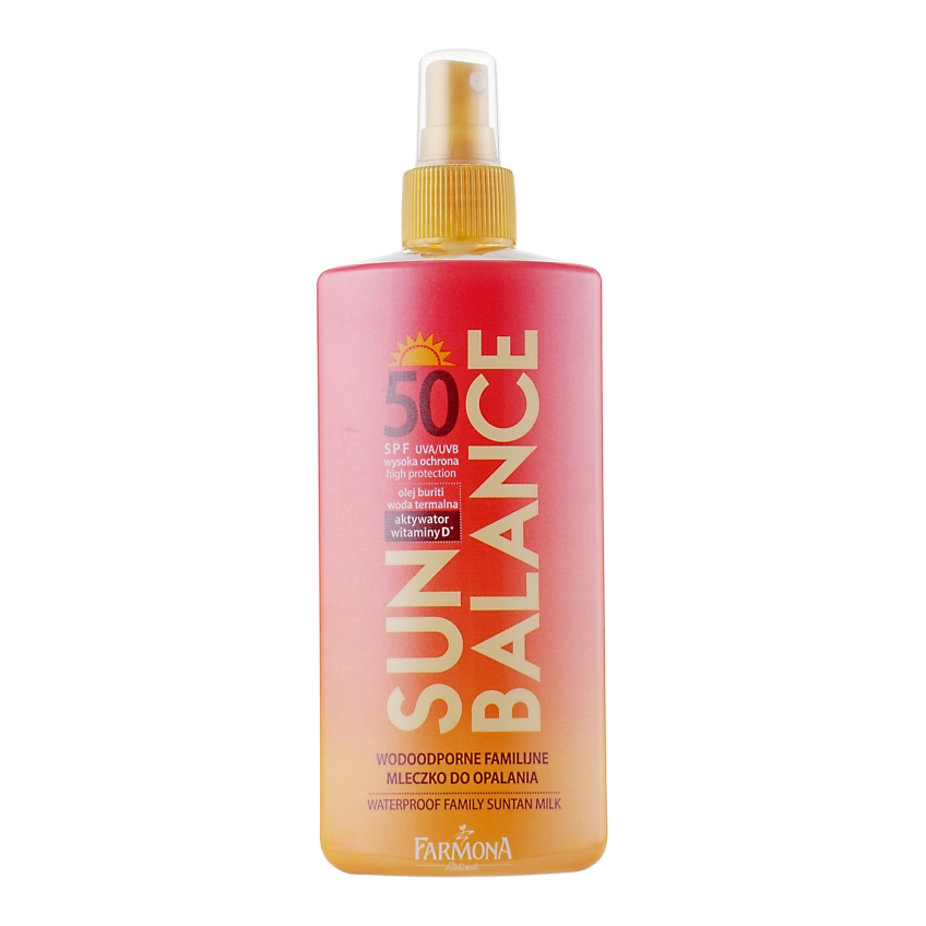Молочко для засмаги Farmona Sun Balance Milk SPF 50