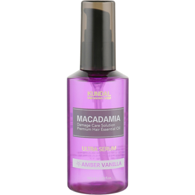 Сыворотка для волос «Янтарная ваниль» Kundal Macadamia Amber Vanilla Ultra Serum