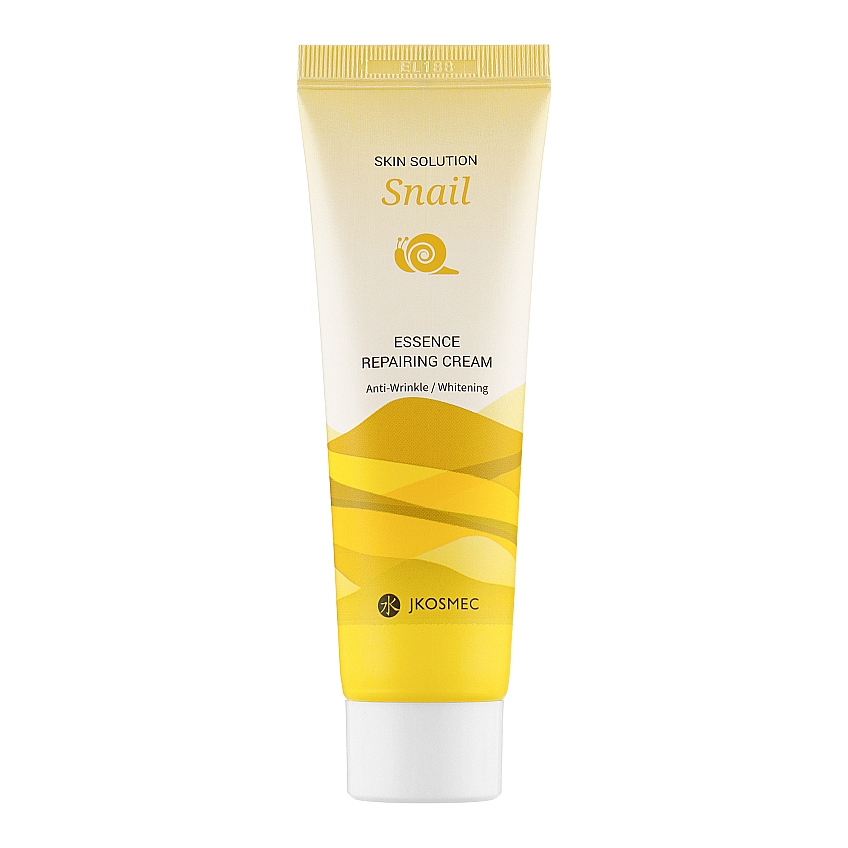 Крем для лица восстанавливающий с муцином улитки Jkosmec Skin Solution Snail Essence Repairing Cream