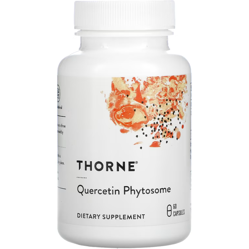 Кверцетин фитосома / Quercetin Phytosome, Thorne Research, 250 мг, 60 капсул