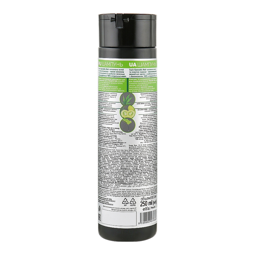 Шампунь для волосся Dr.Sante Cannabis Hair Shampoo