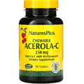 Ацерола-С / Acerola-C Chewable, Nature's Plus, 250 мг, 90 таблеток