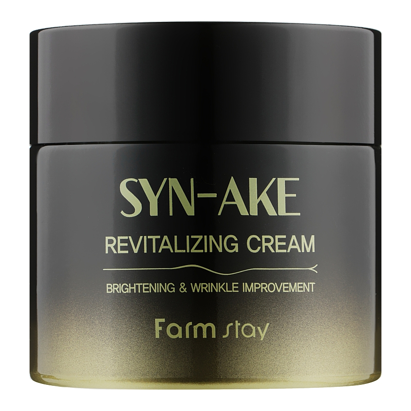 Восстанавливающий крем для лица со змеиным пептидом Farm Stay Syn-Ake Revitalizing Cream