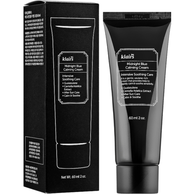 Зволожувально-пом'якшувальний крем для обличчя Klairs Midnight Blue Calming Cream