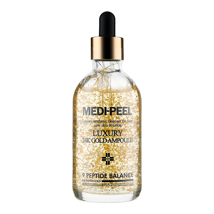 Антиоксидантная сыворотка укрепляющая с золотом Medi-Peel Luxury 24K Gold Ampoule