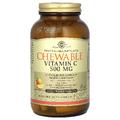 Жевательный витамин C с апельсиновым вкусом / Chewable Vitamin C, 500 мг, Solgar, жевательных таблеток