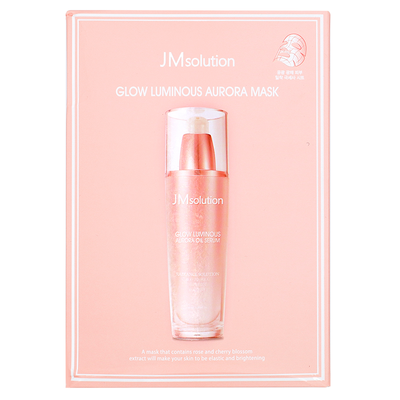 Маска с экстрактом цветов розы и вишни JMsolution Glow Luminous Aurora Mask