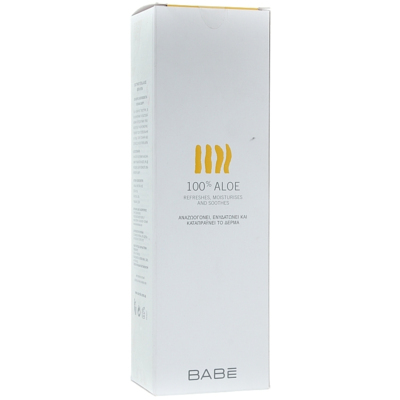 Зволожуючий гель зі 100% алое Babe Laboratorios Aloe Gel Travel Size
