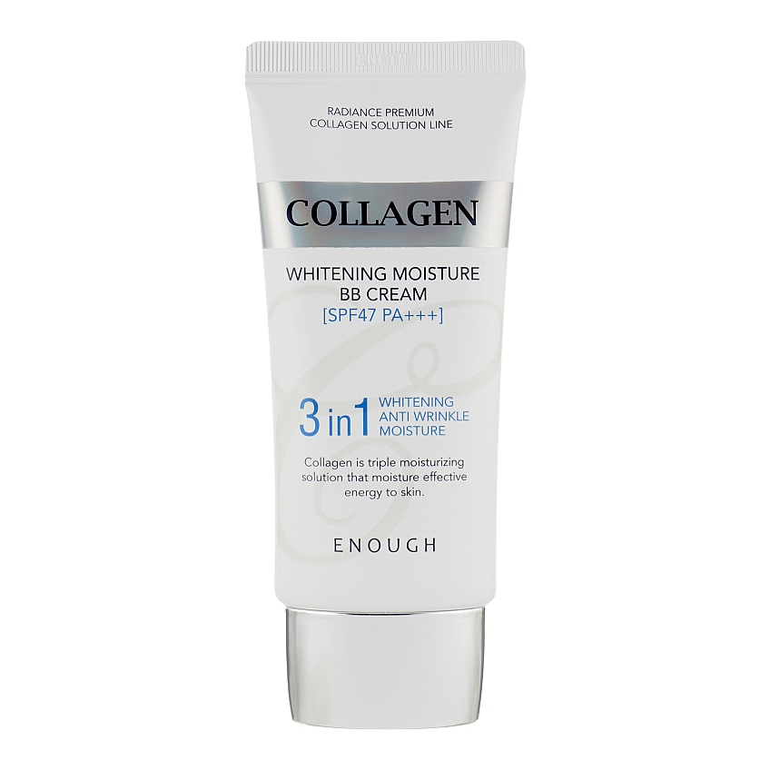 BB-крем с морским коллагеном Enough Collagen 3 in1 Whitening Moisture BB Cream SPF47 PA+++