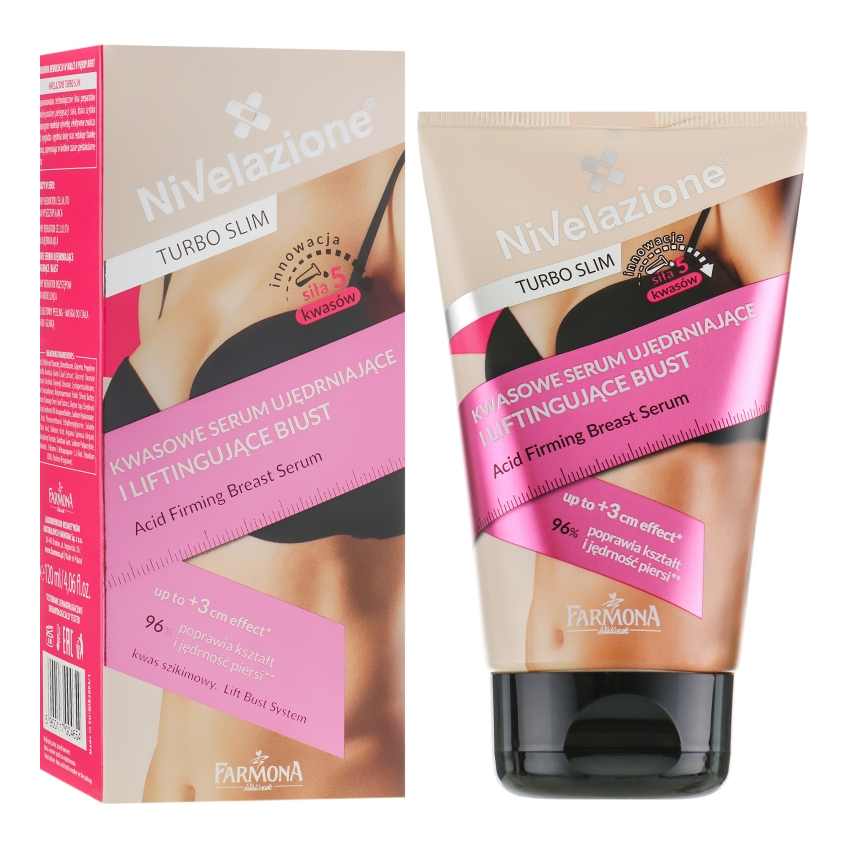 Подтягивающая сыворотка для груди Farmona Nivelazione Turbo Slim Acid