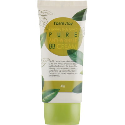 BB-крем для лица с семенами зеленого чая FarmStay Green Tea Seed Pure Anti-Wrinkle BB Cream