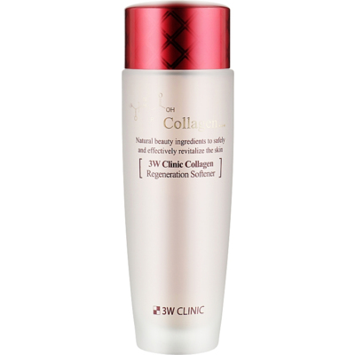 Восстановительный тонер с коллагеном 3W Clinic Collagen Regeneration Softener