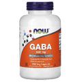 Гамма-аминомасляная кислота с витамином B6 / GABA + Vitamin B6, Now Foods, 500 мг + 2 мг, 200 вегетарианских капсул