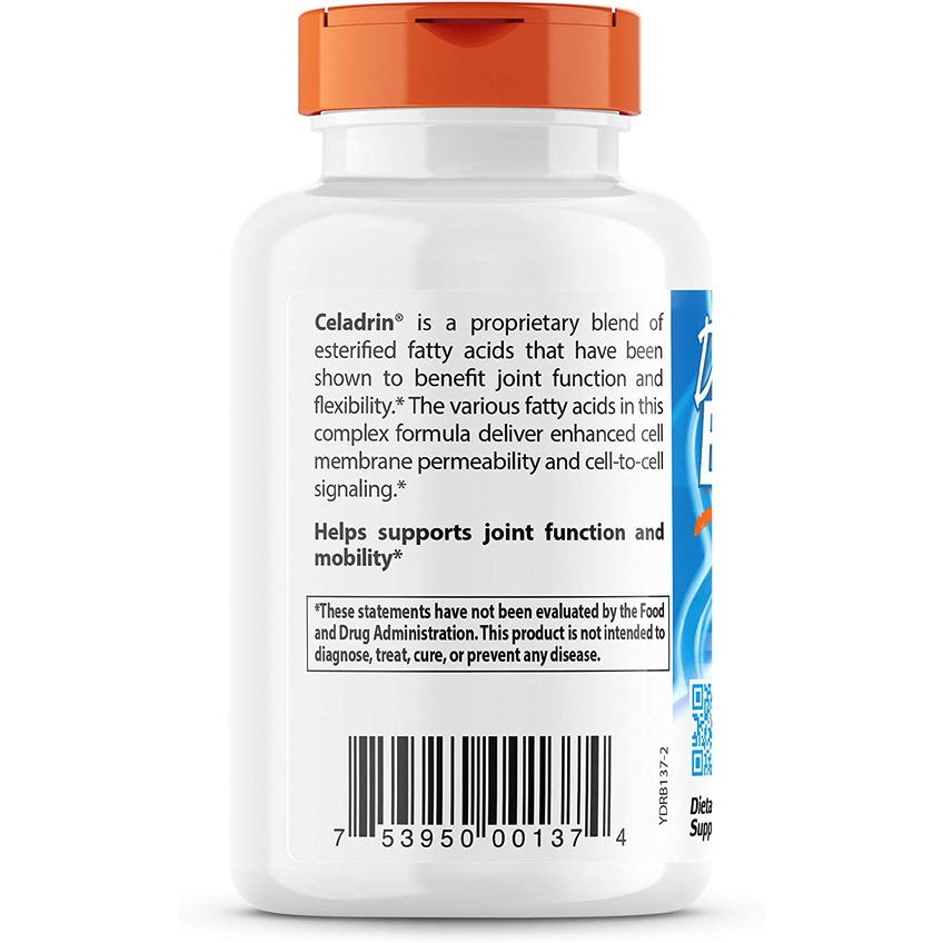 Целадрін / Celadrin, Doctor's Best, 500 мг, 90 капсул