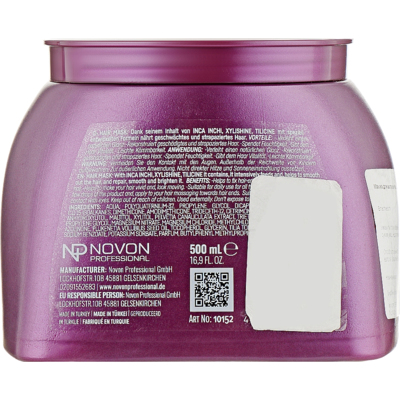Маска для волос Novon Professional 3D Hair Mask