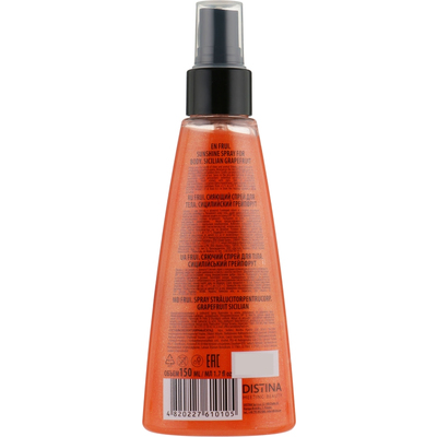 Сяючий арома-спрей зі зволоженням «Сицилійський грейпфрут» Frui Sunshine Spray For Body Sicilian Grapefruit