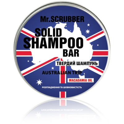 Твердый шампунь Australian Trip Mr.Scrubber Solid Shampoo Bar