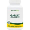 Масло чеснока и петрушки / Garlic and Parsley Oil, Nature's Plus, 180 капсул