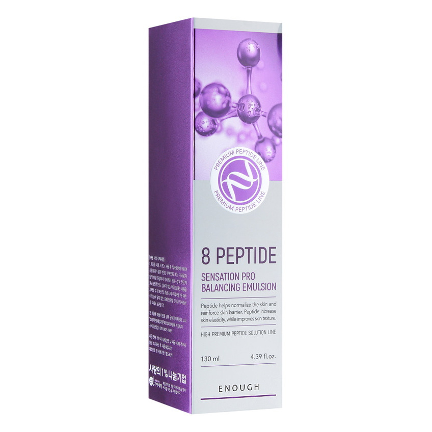 Антивікова емульсія для обличчя з пептидами Enough 8 Peptide Sensation Pro Balancing Emulsion