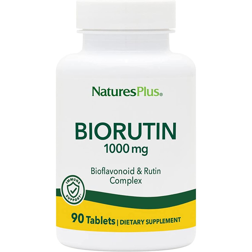 Рутин / Biorutin, Nature's Plus, 1000 мг, 90 таблеток
