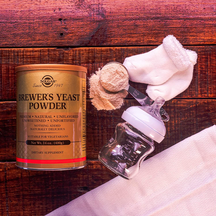 Дріжджі пивні у вигляді порошку / Brewer's Yeast Powder, Solgar, 400 г
