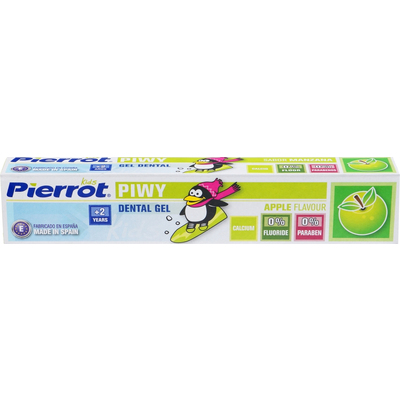 Дитячий зубний гель з яблучним ароматом Pierrot Piwi