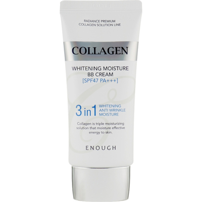 BB-крем с морским коллагеном Enough Collagen 3 in1 Whitening Moisture BB Cream SPF47 PA+++