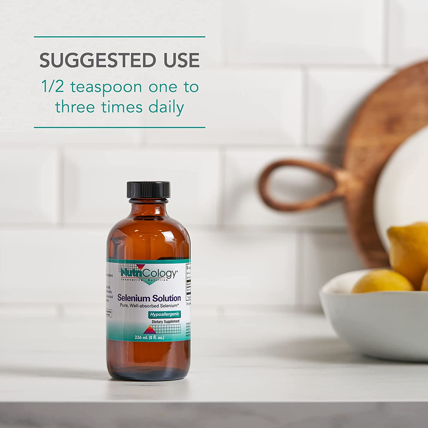 Раствор селена / Selenium Solution, Nutricology, 236 мл