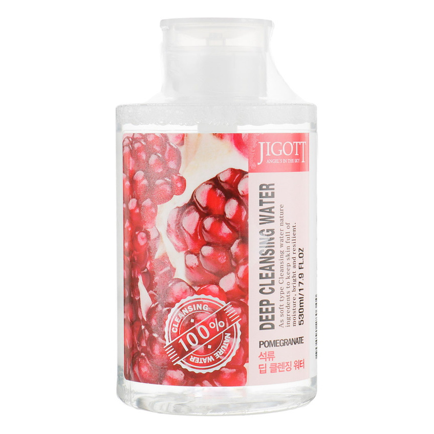 Очищающая вода Гранат Jigott Pomegranate Deep Cleansing Water