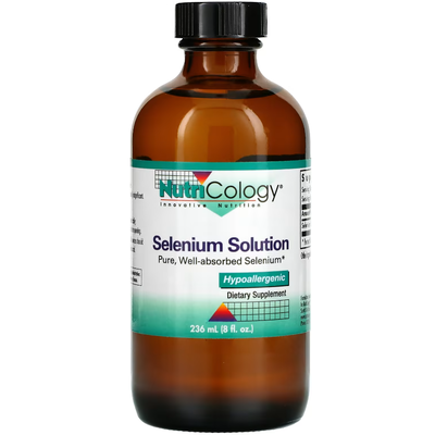 Раствор селена / Selenium Solution, Nutricology, 236 мл